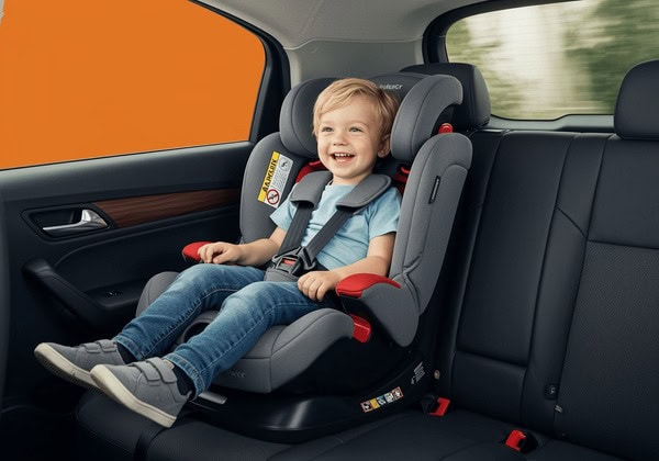 Free child seats included with Paphos car rentals - family-friendly service